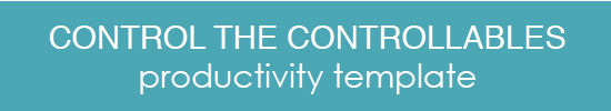 Debra Searle - Control the Controllables Productivity PDF download